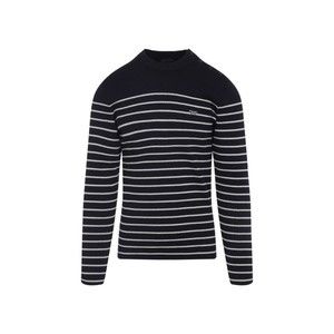 Prada Round Neck Blue Striped Sweater - NWT